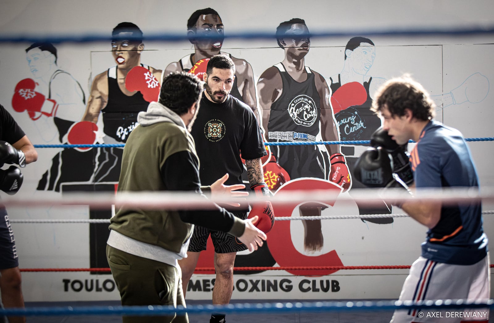 Travail encadré sur le ring